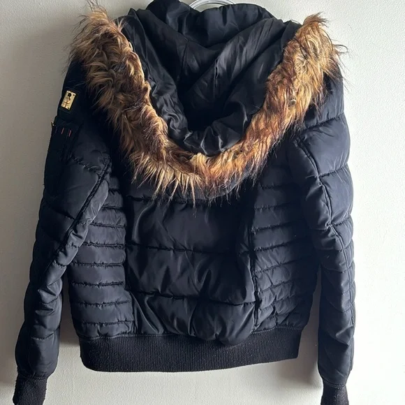 Women’s Rocawear Fur Lined Winter Jacket - Picture 3 of 5